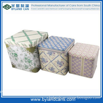 Square Gift Tin Set
